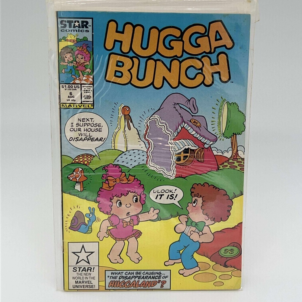 Hugga Bunch 6 Marvel‎ Star Comics 1986 Disappearance of Huggaland Vintage Comic